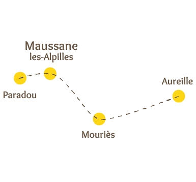 Autour de Maussane les-Alpilles